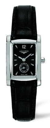Longines L5.155.4.76.2 : DolceVita 20 Quartz Stainless Steel Black