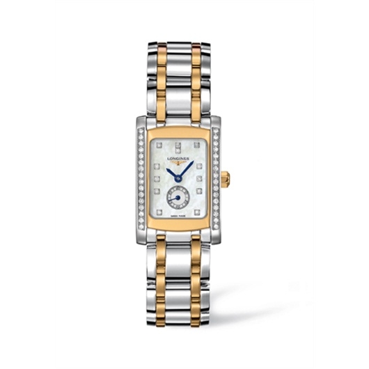 Longines L5.155.5.09.7 : DolceVita 20 Quartz Two Tone Diamond