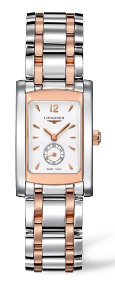 Longines L5.155.5.18.7 : DolceVita 20 Quartz Two Tone Pink
