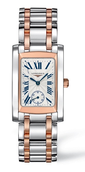 Longines L5.155.5.71.7 : DolceVita 20 Quartz Two Tone Pink