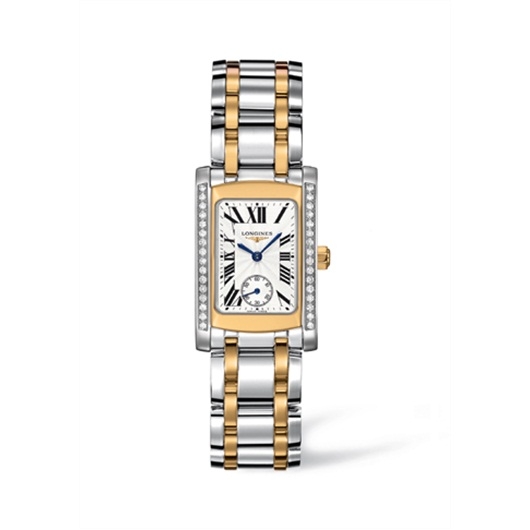 Longines L5.155.5.78.7 : DolceVita 20 Quartz Two Tone Diamond