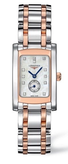 Longines L5.155.5.88.7 : DolceVita 20 Quartz Two Tone Pink