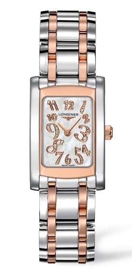 Longines L5.155.5.97.7 : DolceVita 20 Quartz Two Tone Pink
