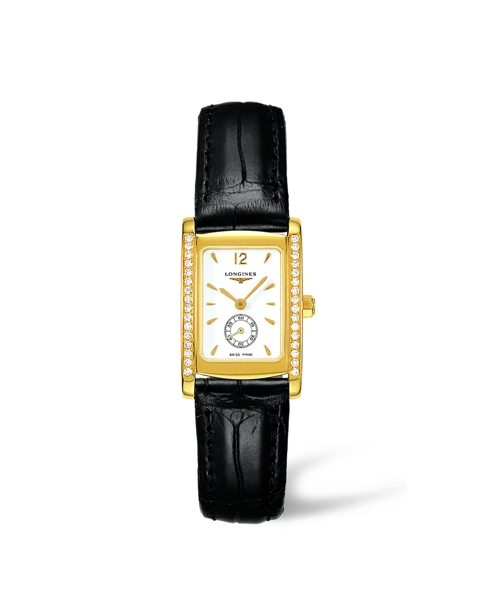 Longines L5.155.7.16.0 : DolceVita 20 Quartz Gold Diamond