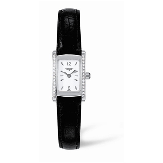 Longines L5.158.0.16.2 : DolceVita 16 Quartz Stainless Steel Diamond