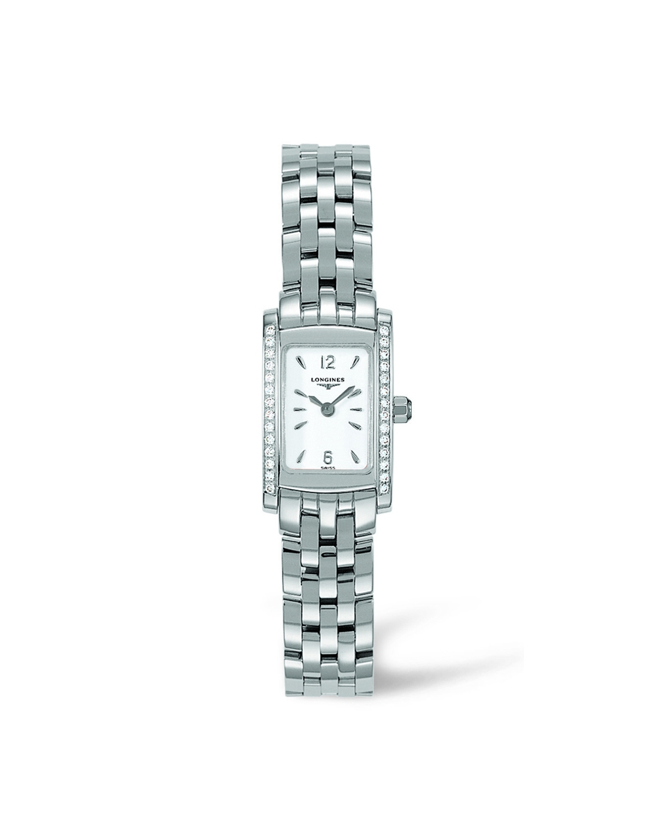 Longines L5.158.0.16.6 : DolceVita 16 Quartz Stainless Steel Diamond