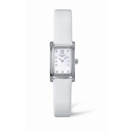 Longines L5.158.4.84.2 : DolceVita 16 Quartz Stainless Steel MOP