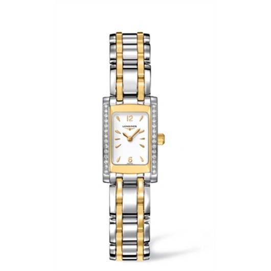 Longines L5.158.5.29.7 : DolceVita 16 Quartz Two Tone Diamond