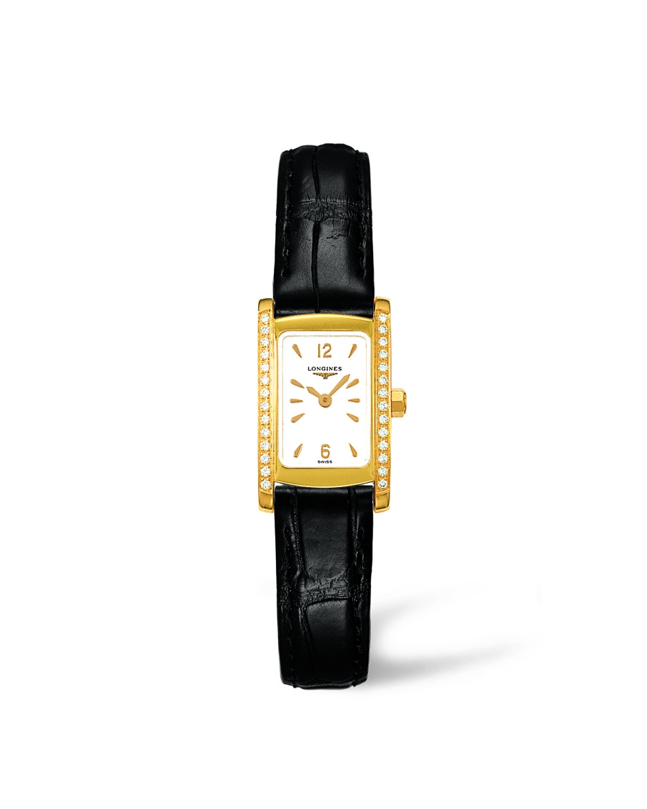 Longines L5.158.7.16.0 : DolceVita 16 Quartz Gold Diamond