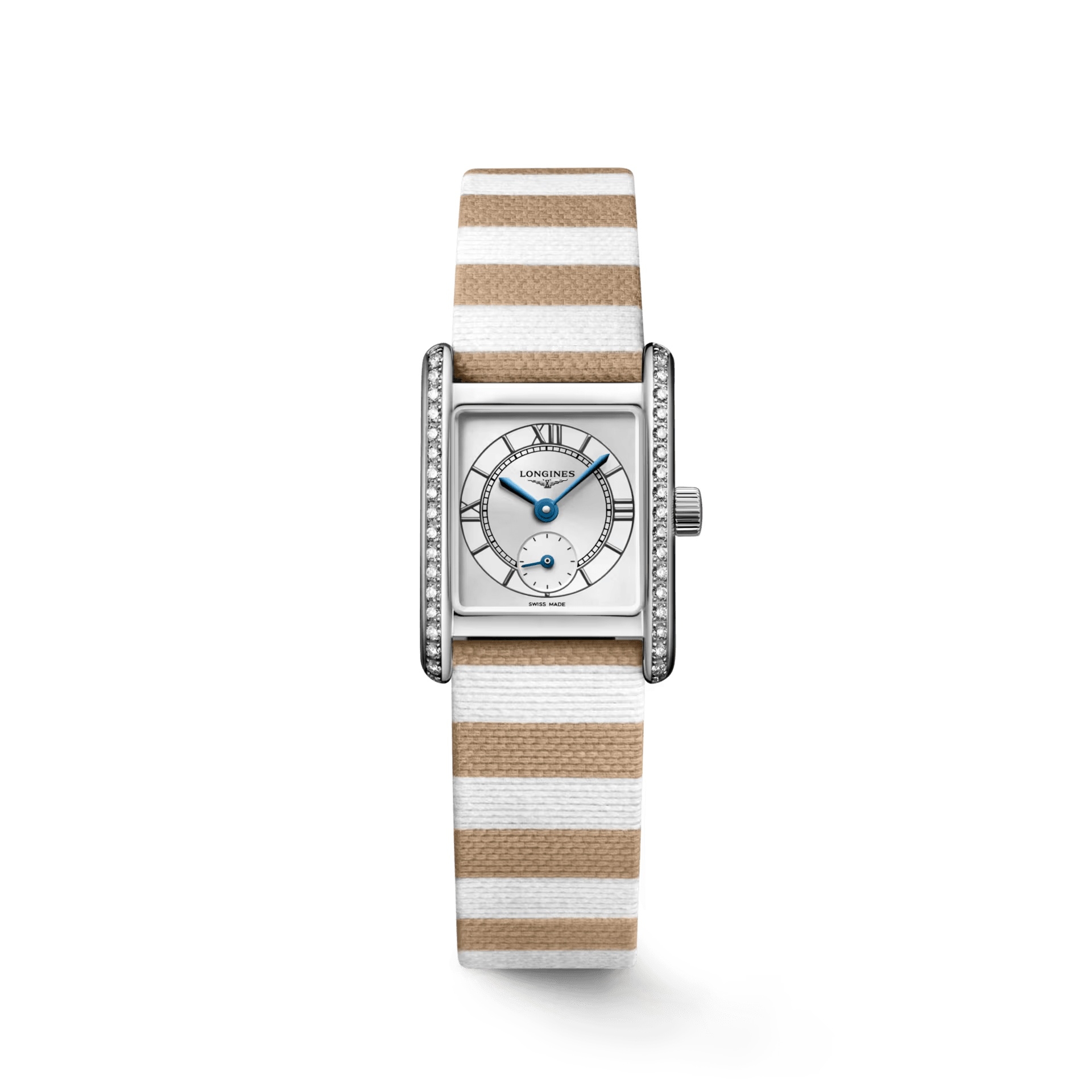 Longines L5.200.0.75.A : Mini Dolce Vita 21.5 Quartz Stainless Steel - Diamond / Sylt Edition