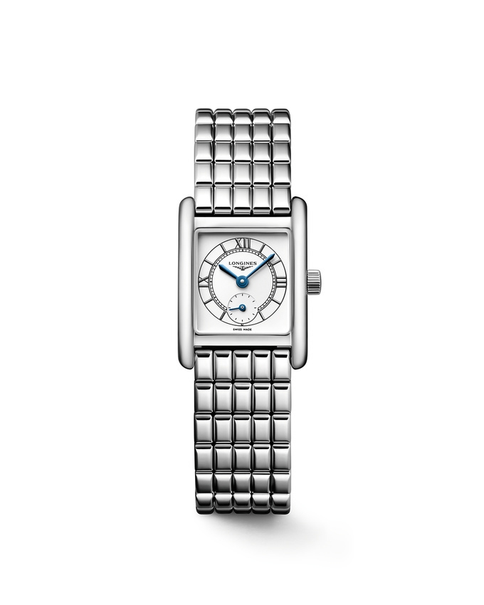 Longines L5.200.4.75.6 : Mini Dolce Vita 21.5 Quartz Stainless Steel / Silver / Bracelet
