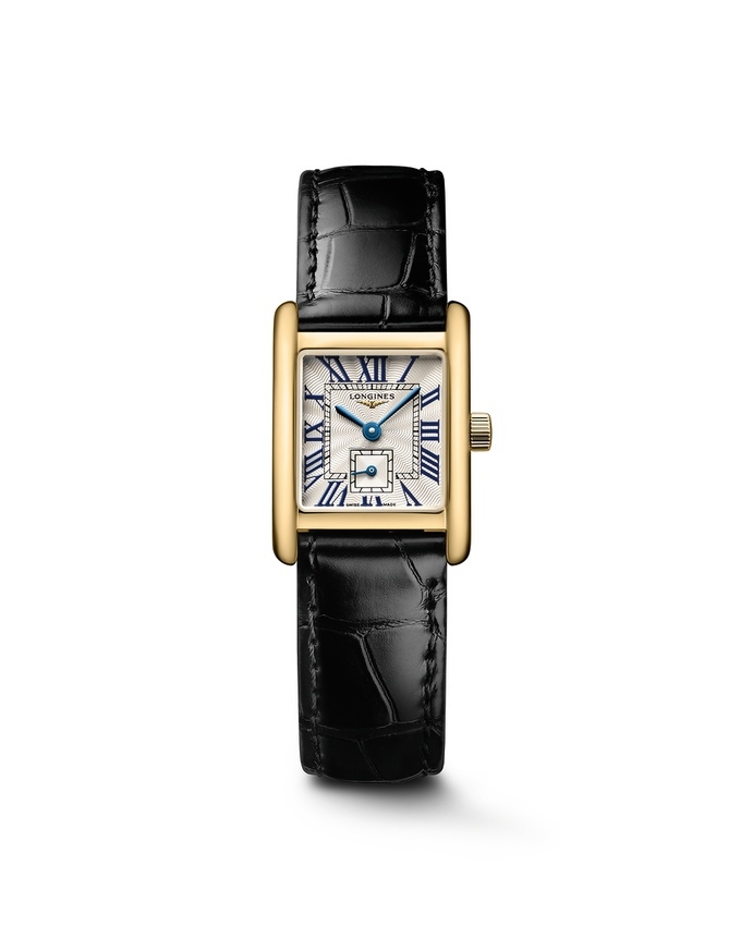 Longines L5.200.6.71.0 : Mini Dolcevita 21.5 Quartz Yellow Gold / Silver