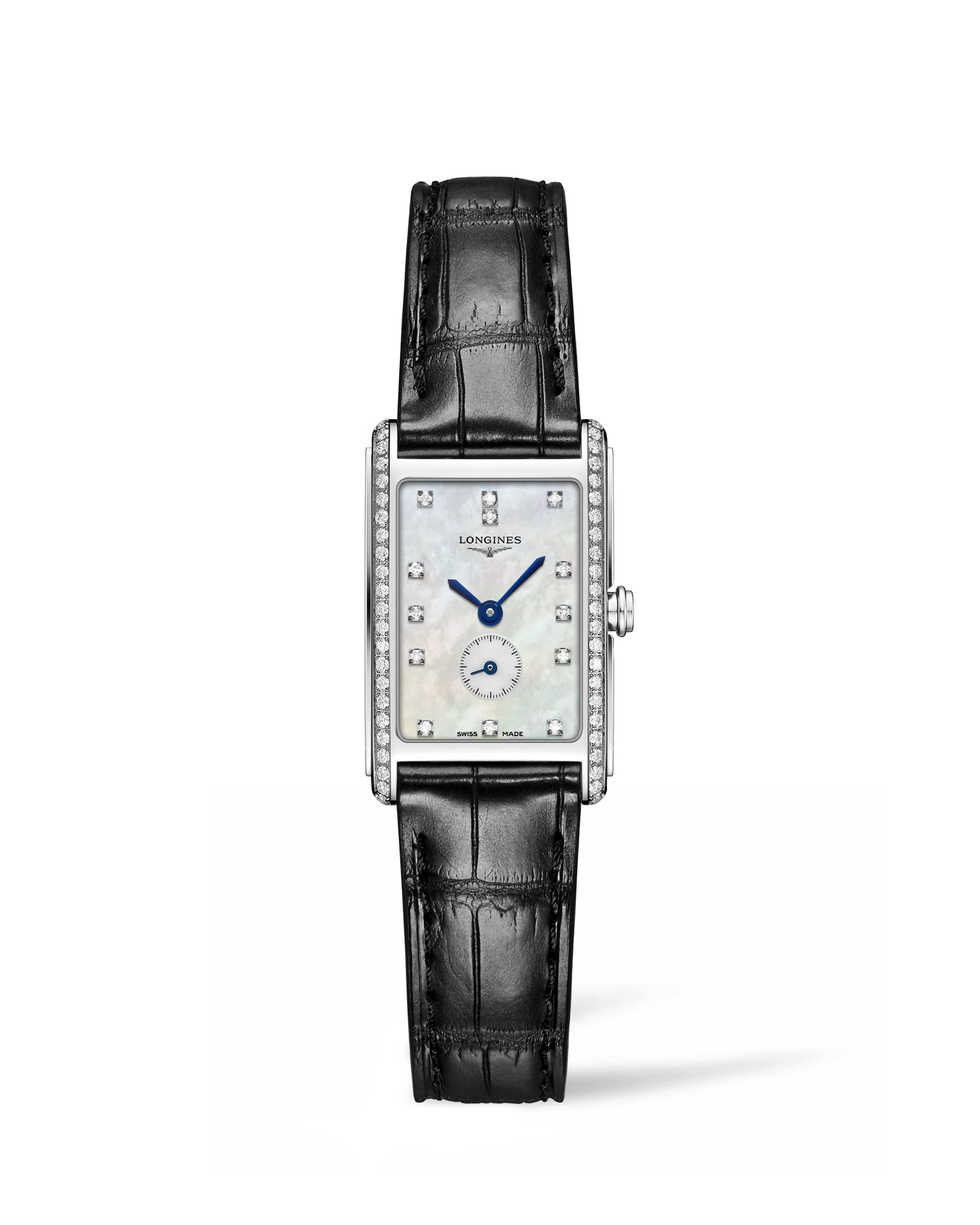 Longines L5.255.0.87.0 : DolceVita 20.5 Quartz Stainless Steel / Diamond / MOP