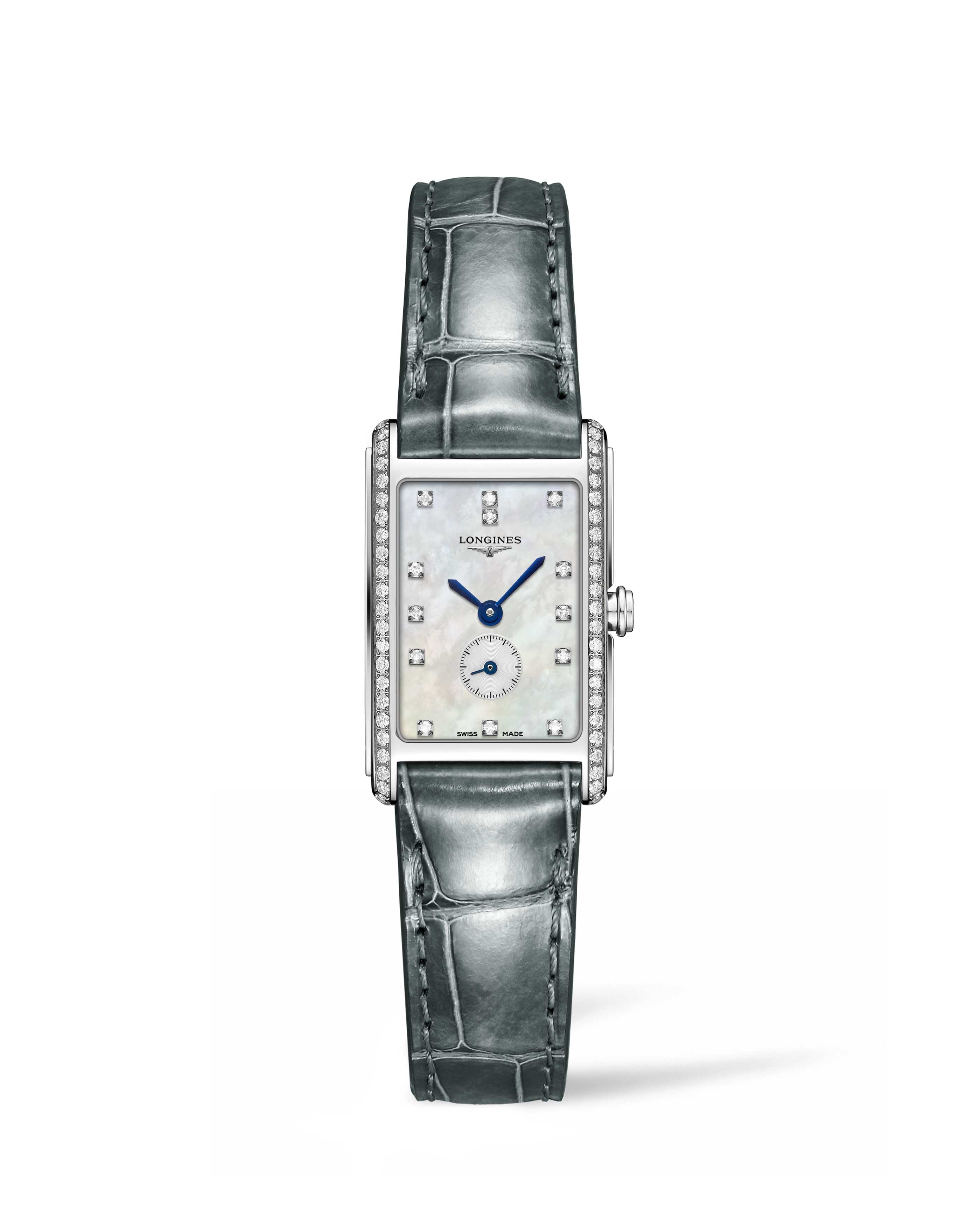 Longines L5.255.0.87.3 : DolceVita 20.5 Quartz Stainless Steel / Diamond / MOP