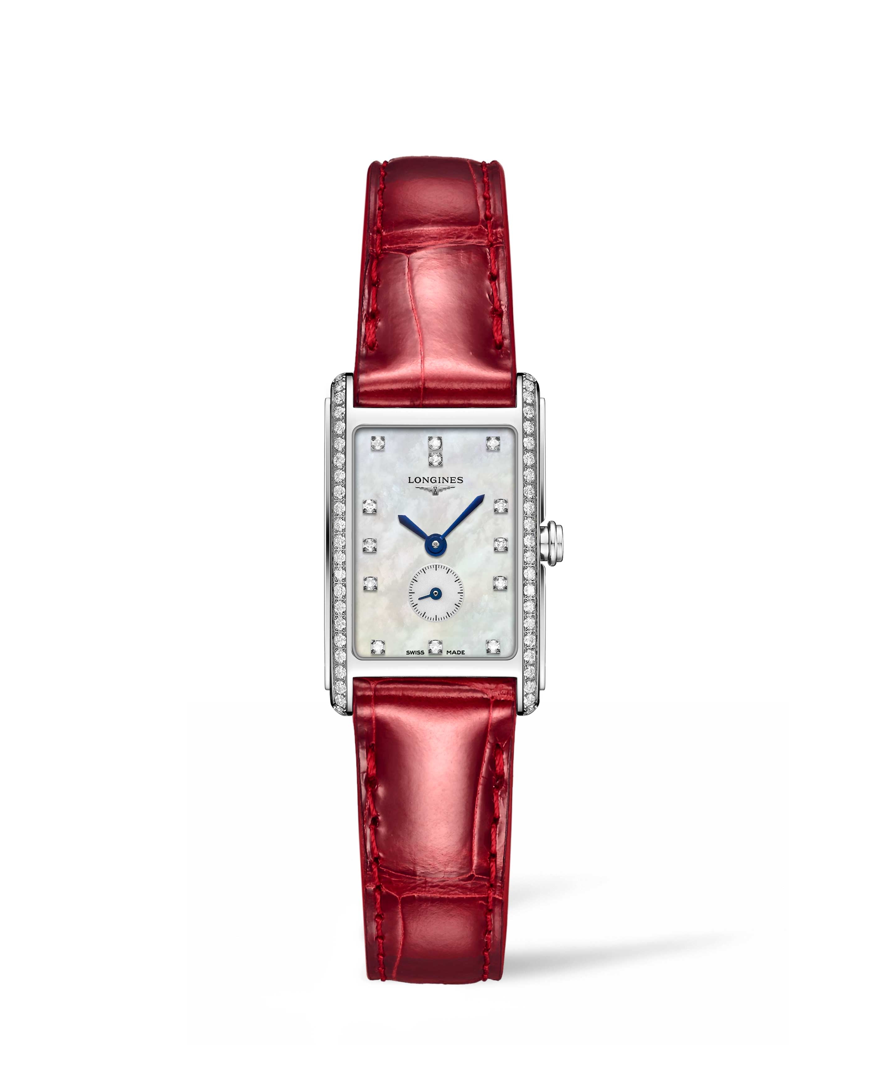 Longines L5.255.0.87.5 : DolceVita 20.5 Quartz Stainless Steel / Diamond / MOP