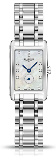 Longines L5.255.4.87.6 : DolceVita 20.5 Quartz Stainless Steel / MOP / Bracelet