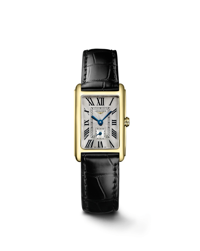 Longines L5.255.6.71.0 : DolceVita 20.5 Quartz Yellow Gold / Silver - Roman
