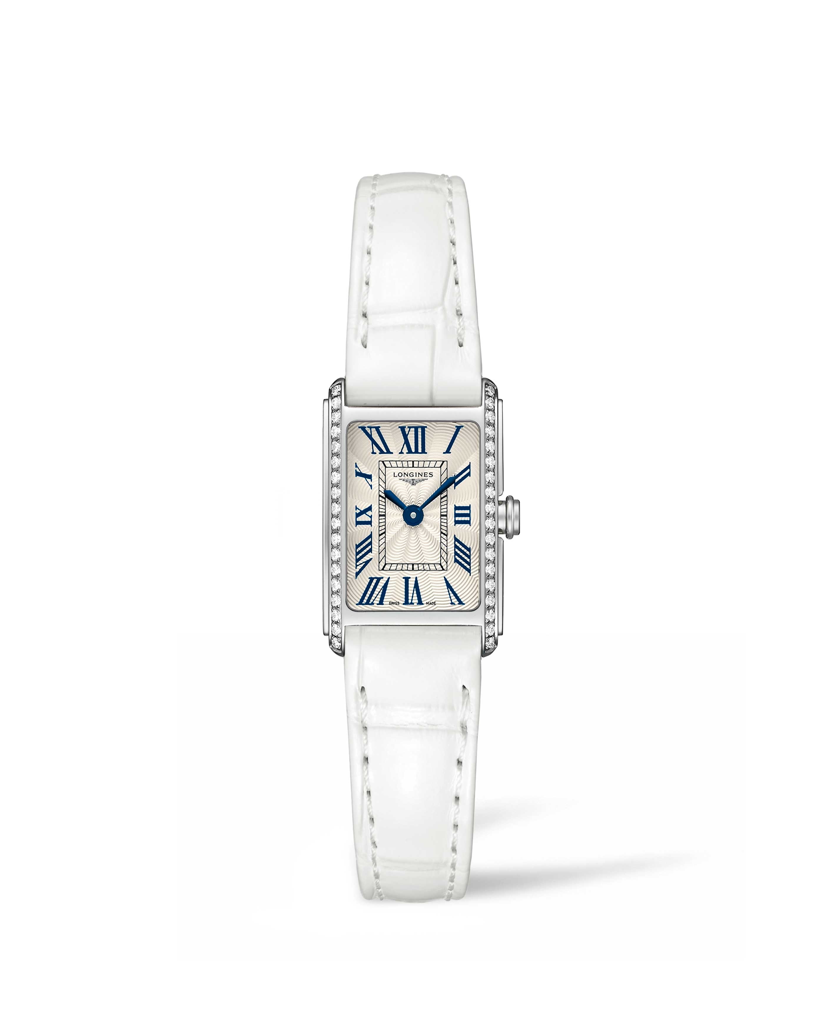 Longines L5.258.0.71.2 : DolceVita 17.4 Quartz Stainless Steel / Diamond / Silver