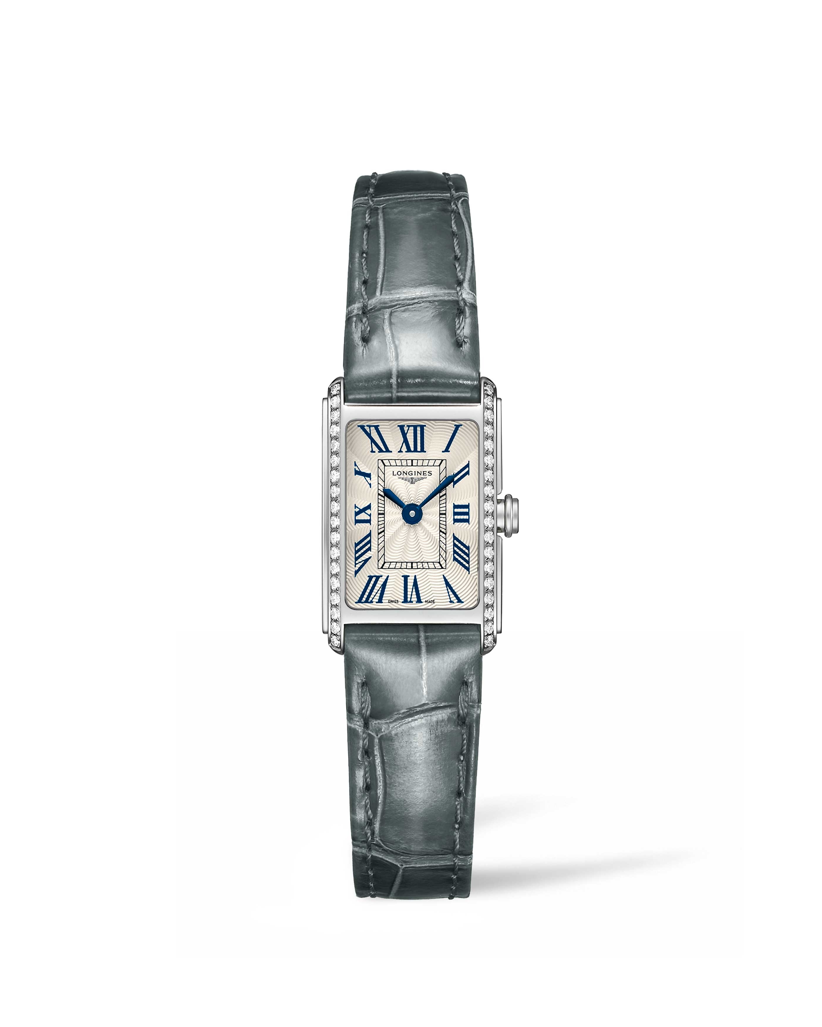Longines L5.258.0.71.3 : DolceVita 17.4 Quartz Stainless Steel / Diamond / Silver
