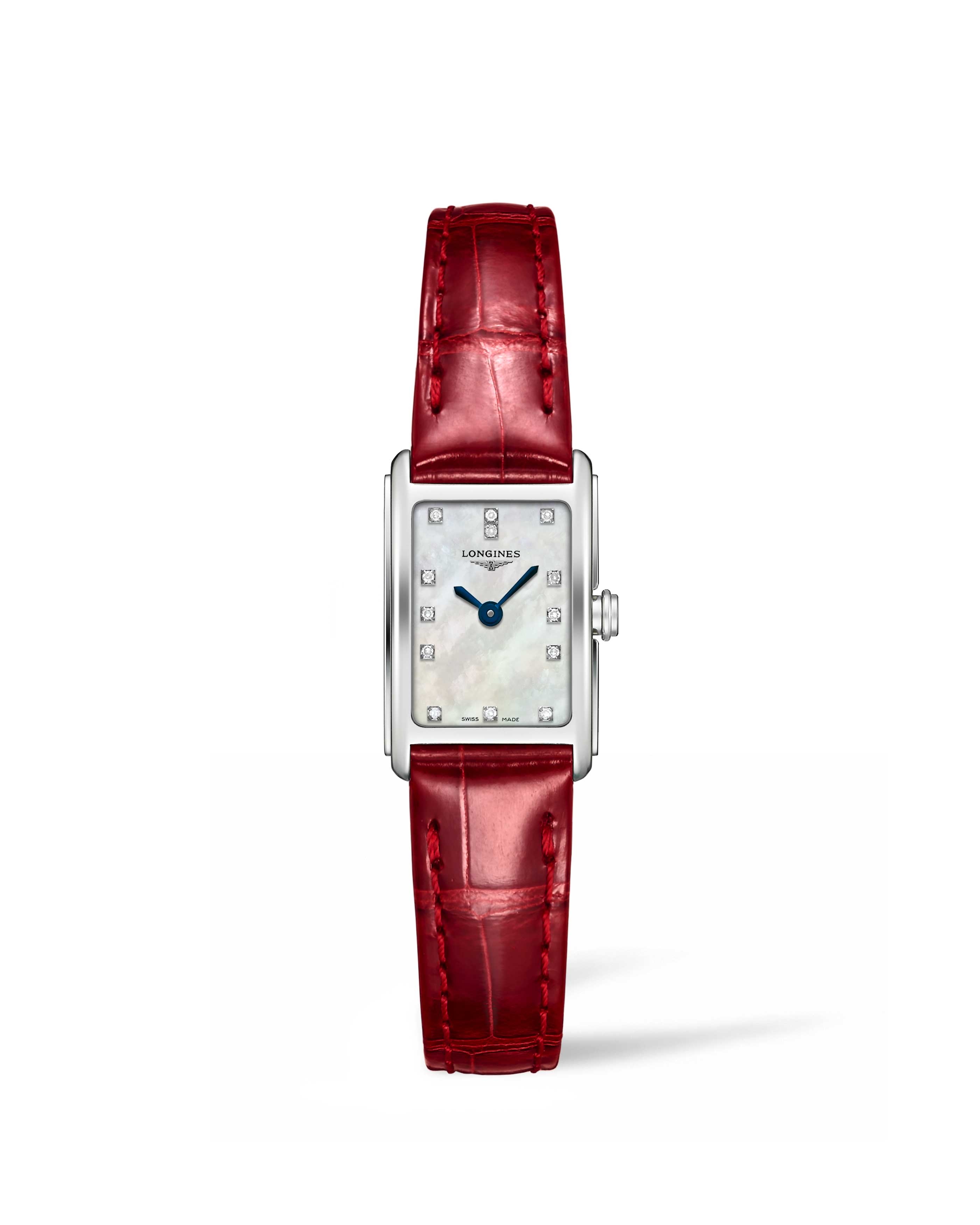 Longines L5.258.4.87.5 : DolceVita 17.4 Quartz Stainless Steel / MOP