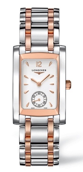 Longines L5.502.5.18.7 : DolceVita 22 Quartz Two Tone Pink