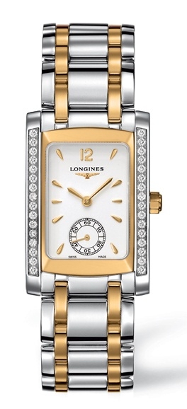 Longines L5.502.5.29.7 : DolceVita 22 Quartz Two Tone Diamond