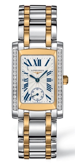 Longines L5.502.5.78.7 : DolceVita 22 Quartz Two Tone Diamond