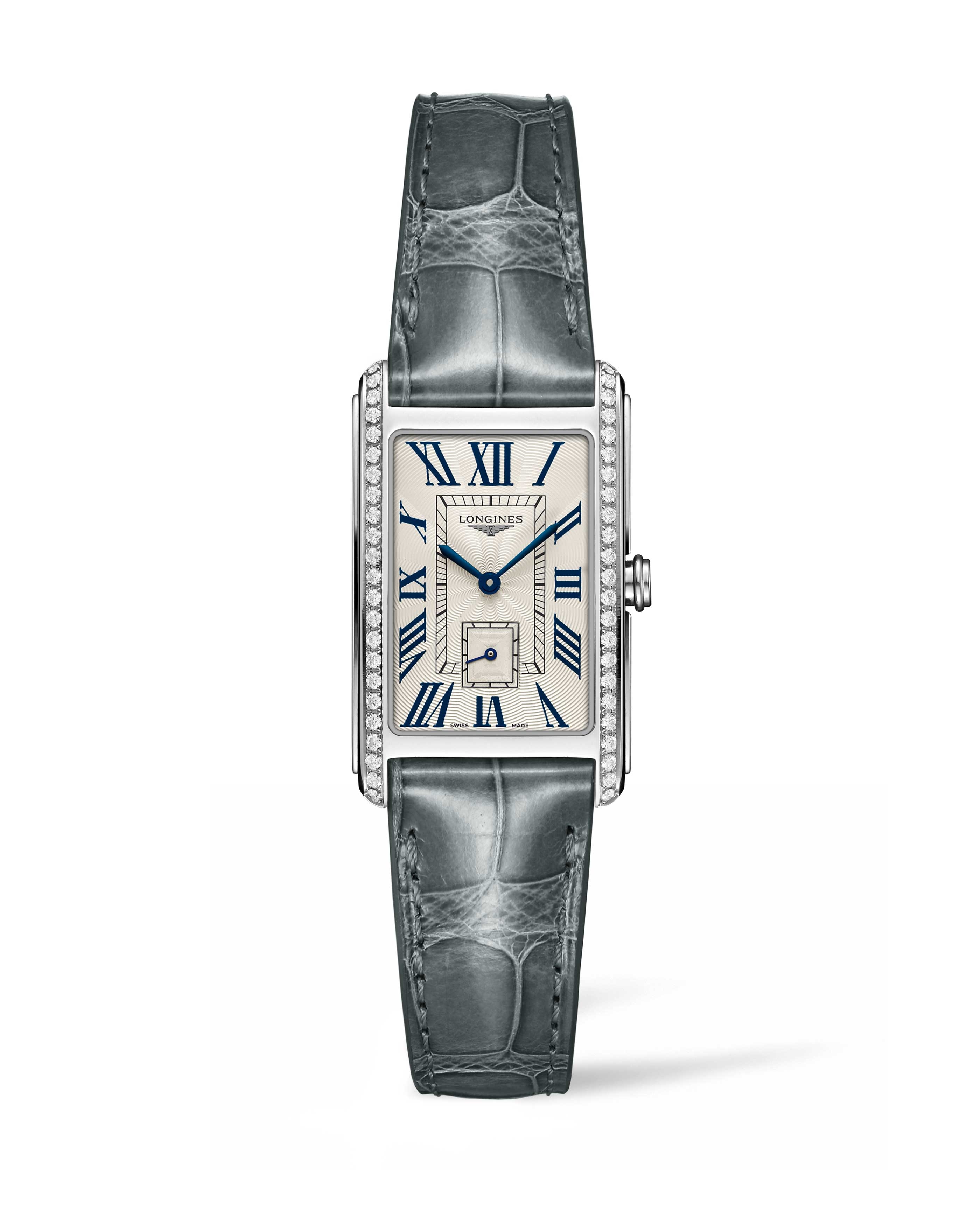 Longines L5.512.0.71.3 : DolceVita 23 Quartz Stainless Steel / Diamond / Silver