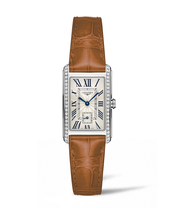 Longines L5.512.0.71.4 : DolceVita 23 Quartz Stainless Steel / Diamond / Silver