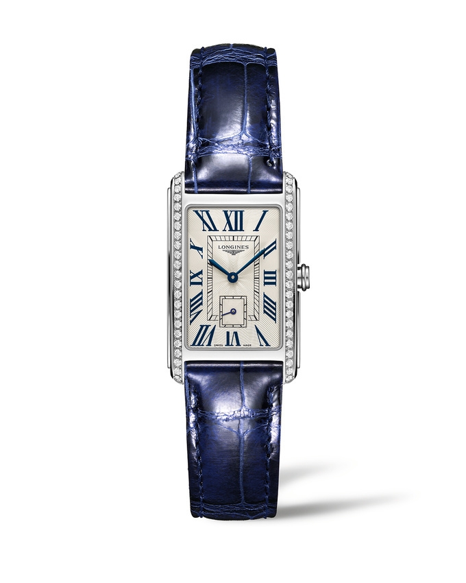 Longines L5.512.0.71.7 : DolceVita 23 Quartz Stainless Steel / Diamond / Silver - Roman