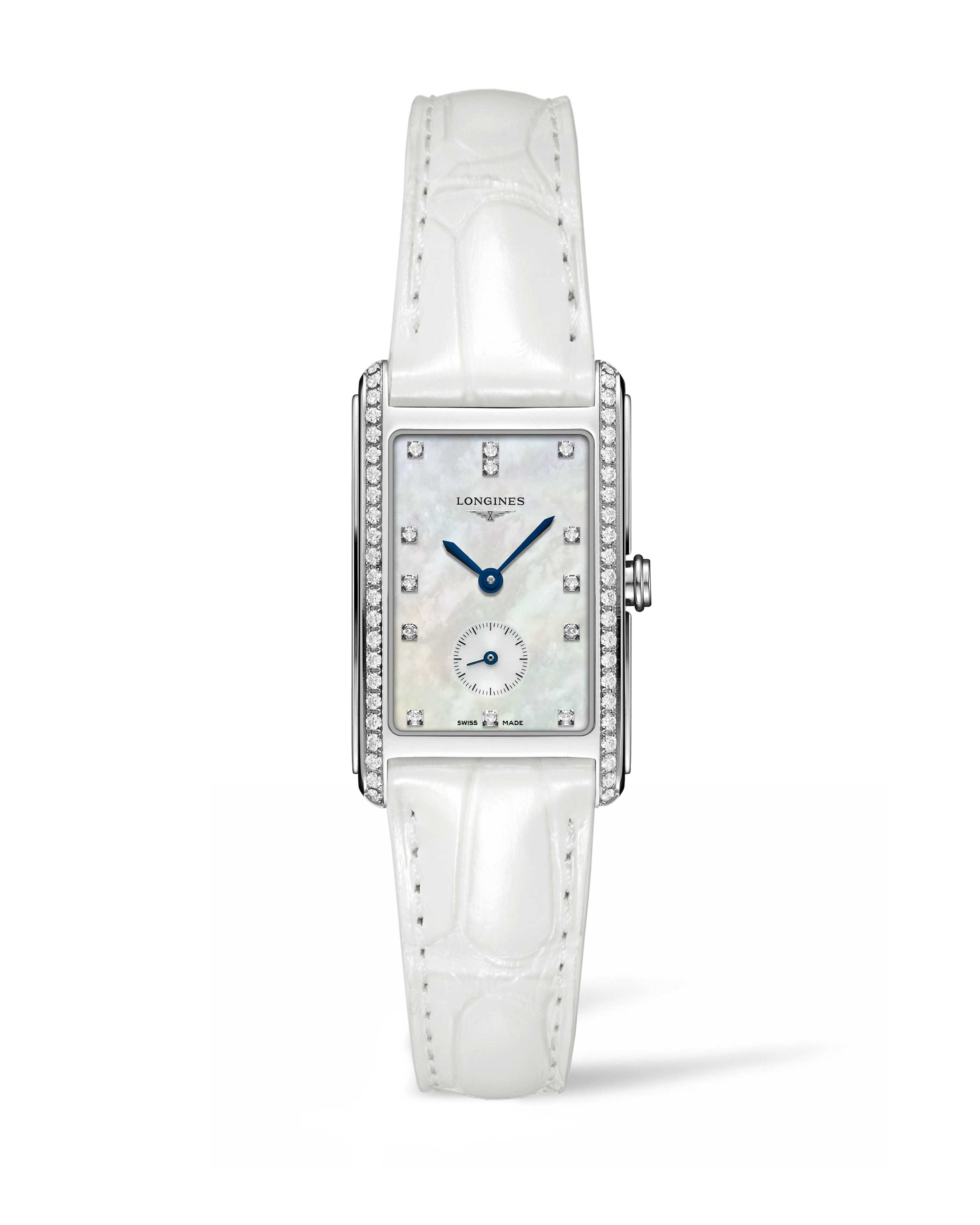 Longines L5.512.0.87.2 : DolceVita 23 Quartz Stainless Steel / Diamond / MOP