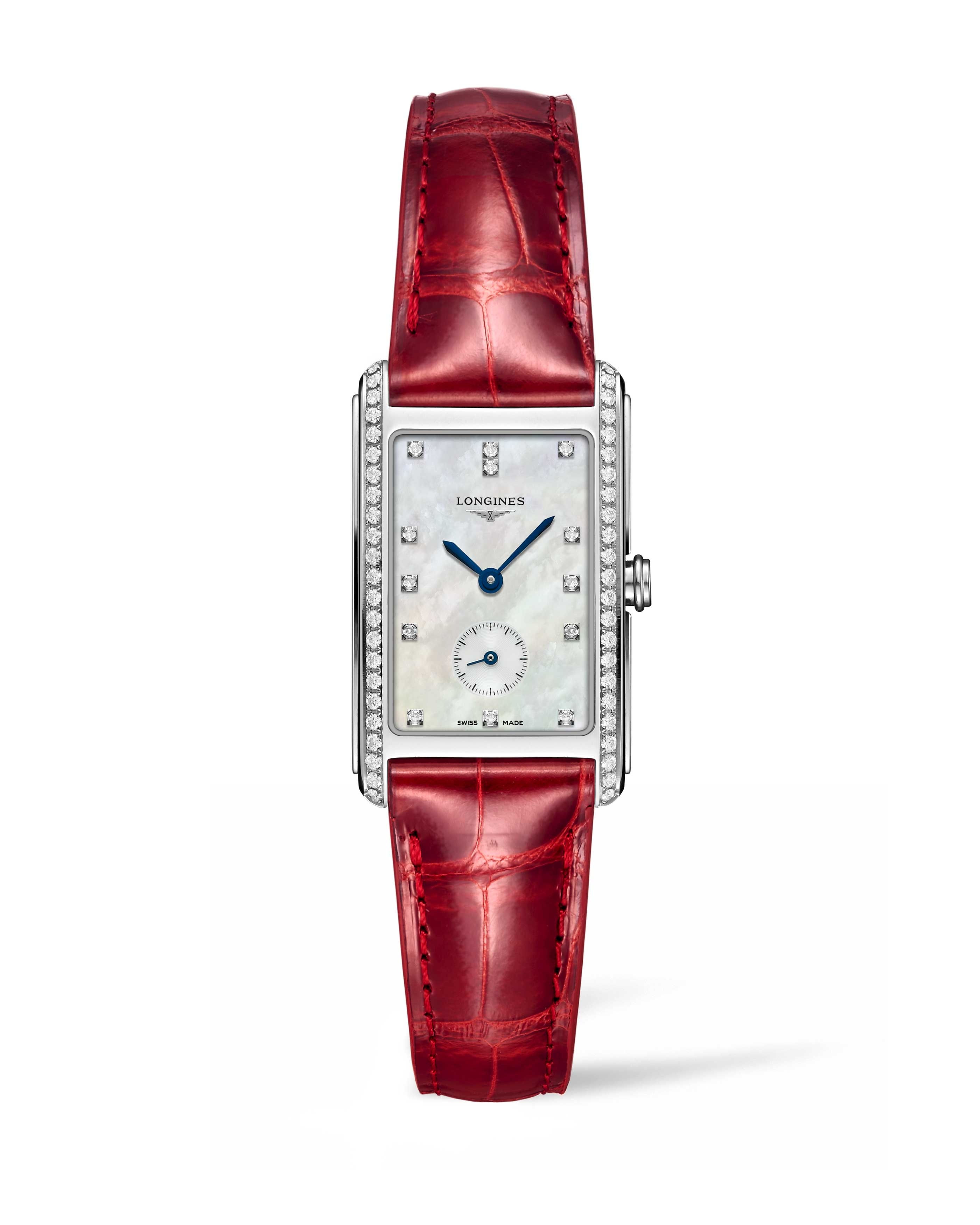 Longines L5.512.0.87.5 : DolceVita 23 Quartz Stainless Steel / Diamond / MOP