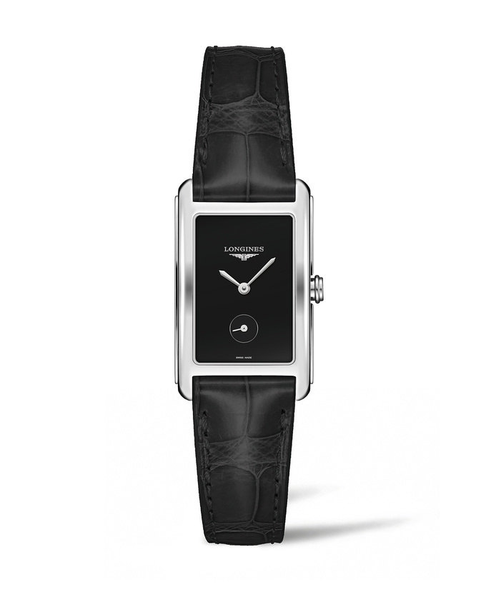 Longines L5.512.4.50.2 : DolceVita 23 Quartz Stainless Steel / Black