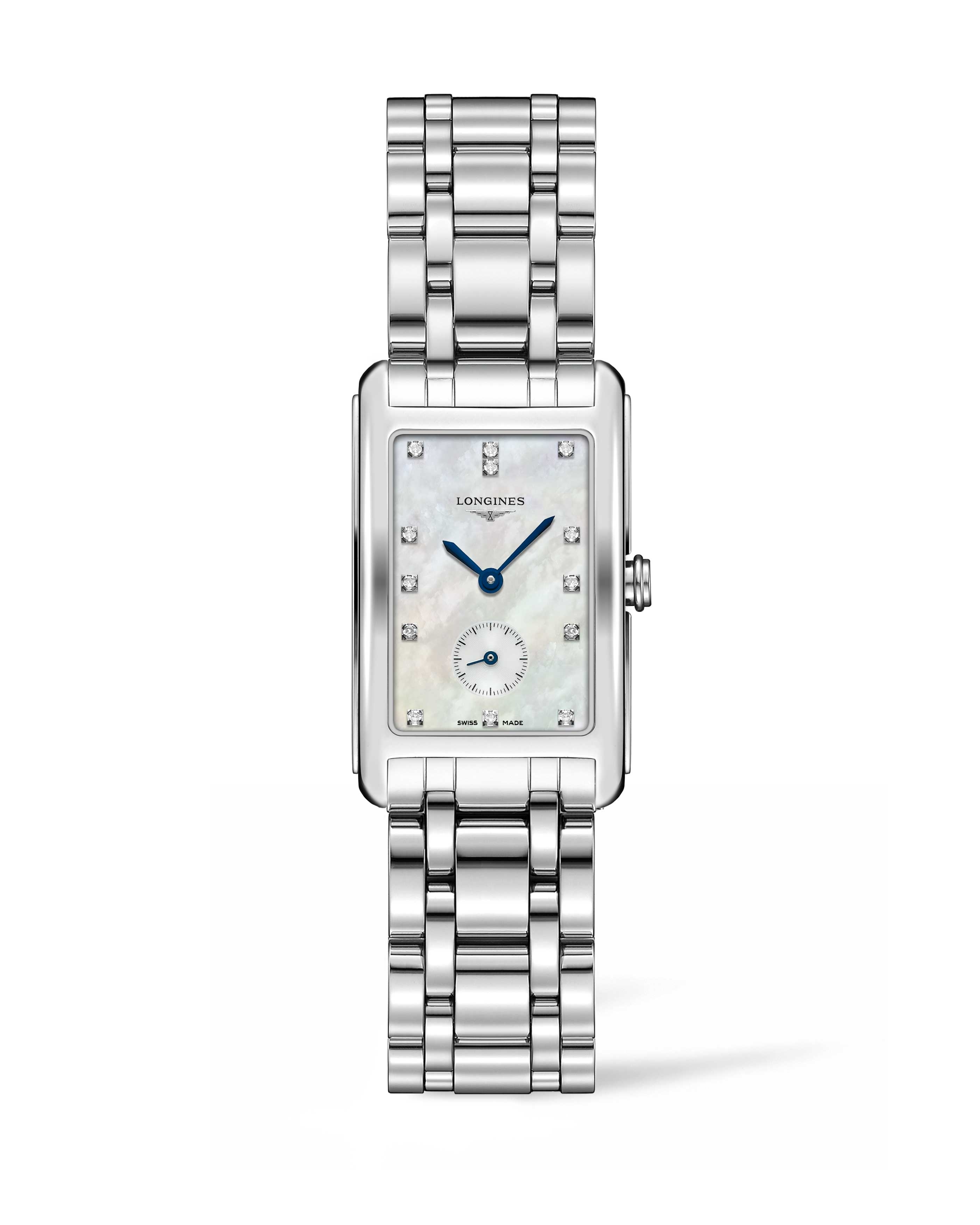 Longines L5.512.4.87.6 : DolceVita 23 Quartz Stainless Steel / MOP / Bracelet