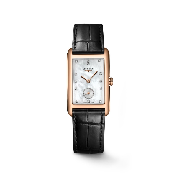Longines L5.512.8.87.0 : DolceVita 23 Quartz Pink Gold / MOP