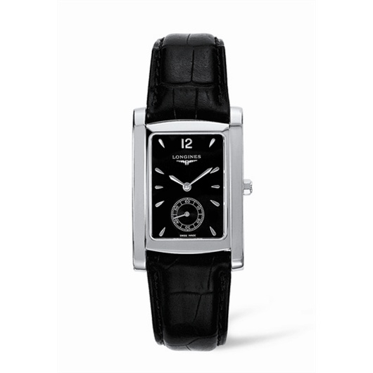 Longines L5.655.4.76.2 : DolceVita 26 Quartz Stainless Steel Black