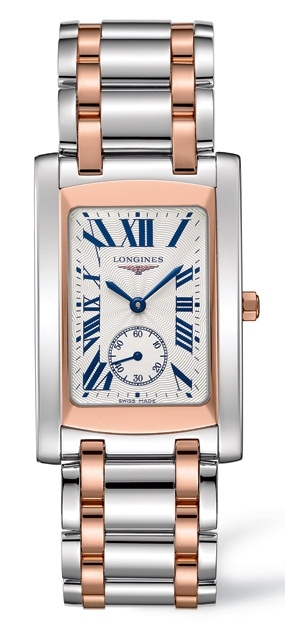 Longines L5.655.5.71.7 : DolceVita 22 Quartz Two Tone Pink