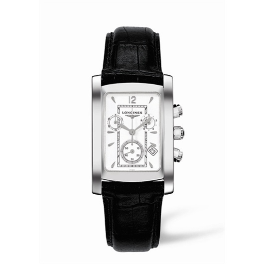 Longines L5.656.4.16.3 : DolceVita 28 Quartz Chronograph Stainless Steel