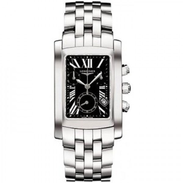 Longines L5.656.4.79.6 : DolceVita 28 Quartz Chronograph Stainless Steel