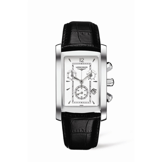 Longines L5.680.4.16.3 : DolceVita 30 Quartz Chronograph Stainless Steel
