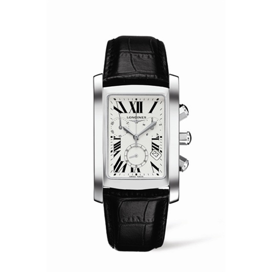 Longines L5.680.4.71.3 : DolceVita 30 Quartz Chronograph Stainless Steel Roman