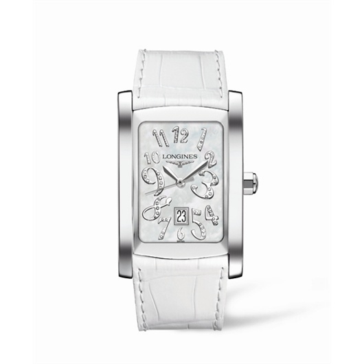 Longines L5.686.4.87.2 : DolceVita XL Stainless Steel MOP