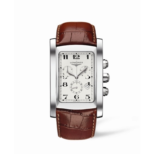 Longines L5.687.4.73.4 : DolceVita XL Chronograph Stainless Steel Arabic