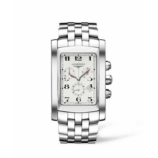 Longines L5.687.4.73.6 : DolceVita XL Chronograph Stainless Steel Arabic