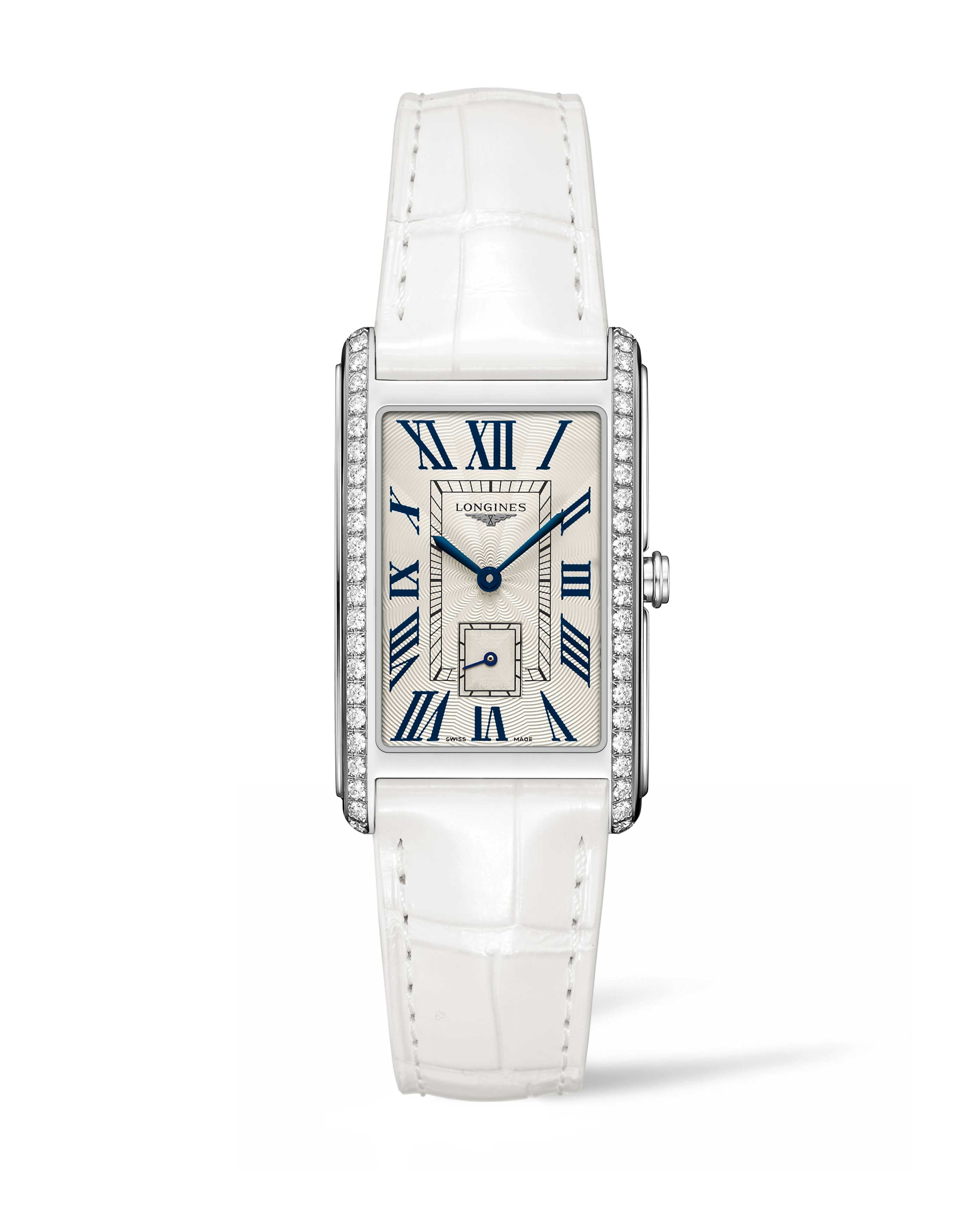 Longines L5.755.0.71.2 : DolceVita 25.8 Quartz Stainless Steel / Diamond / Silver