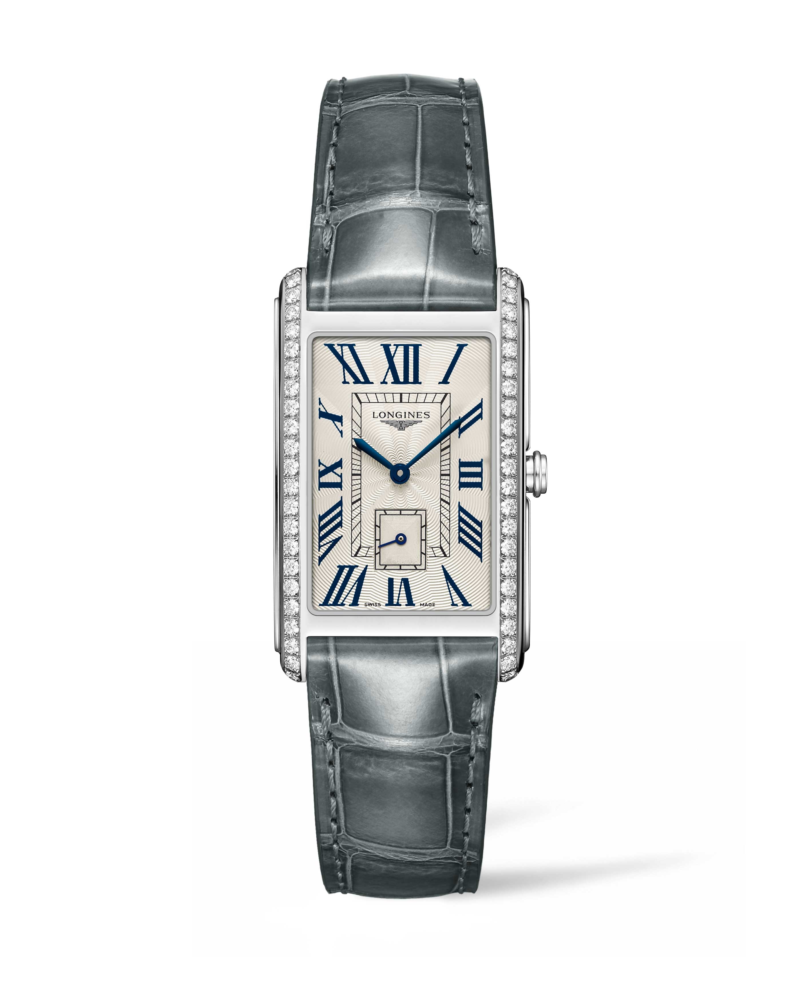 Longines L5.755.0.71.3 : DolceVita 25.8 Quartz Stainless Steel / Diamond / Silver