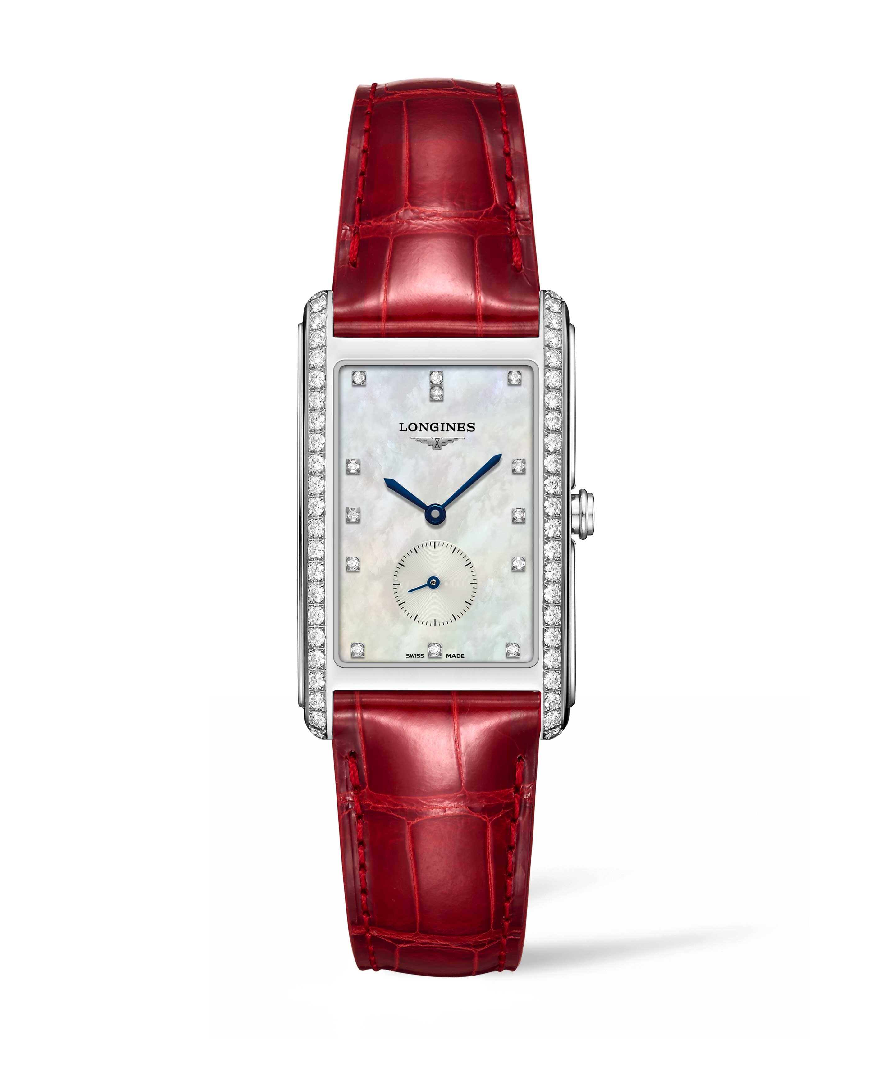 Longines L5.755.0.87.5 : DolceVita 25.8 Quartz Stainless Steel / Diamond / MOP