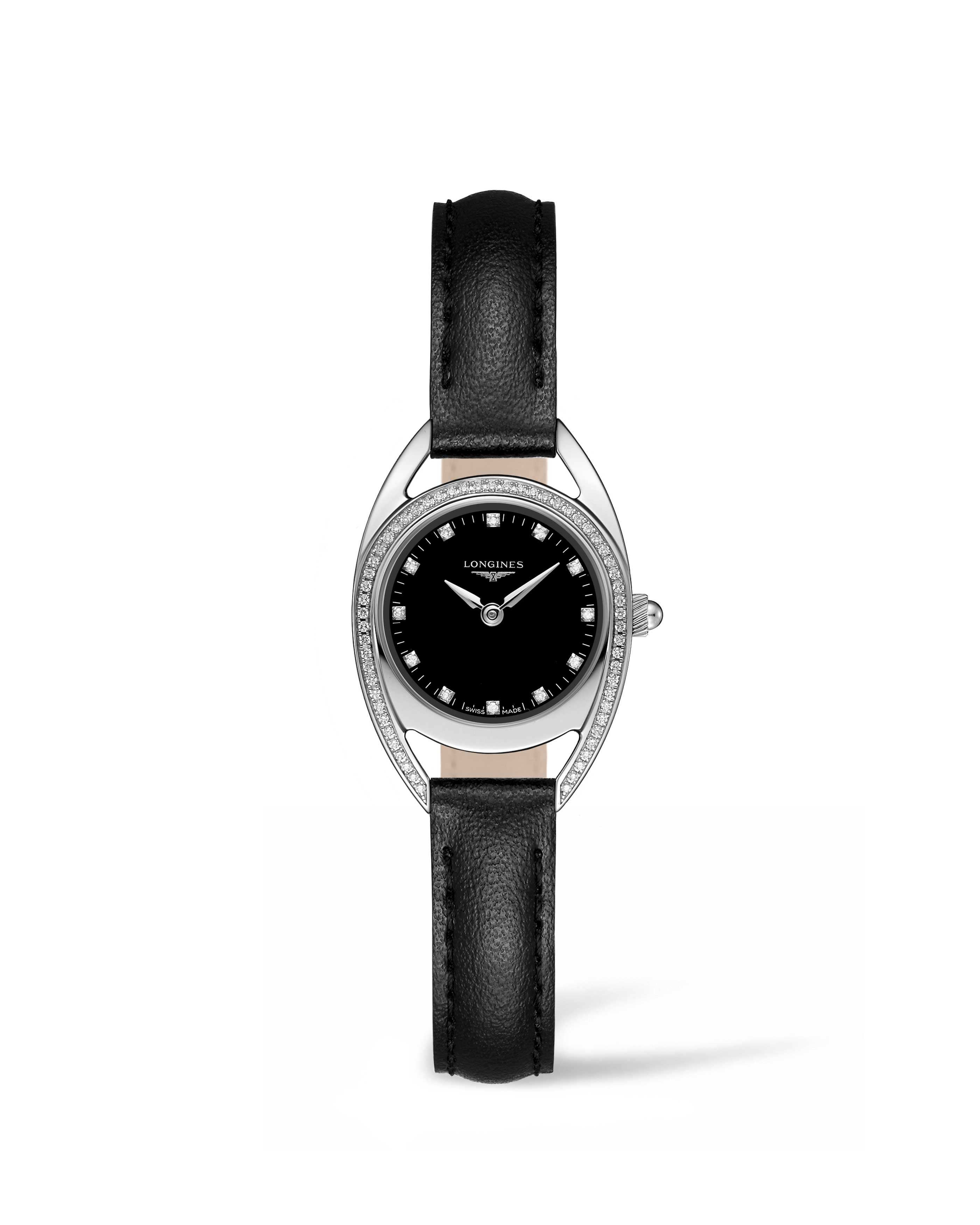Longines L6.135.0.57.0 : Equestrian Horseshoe 23 Diamond / Black