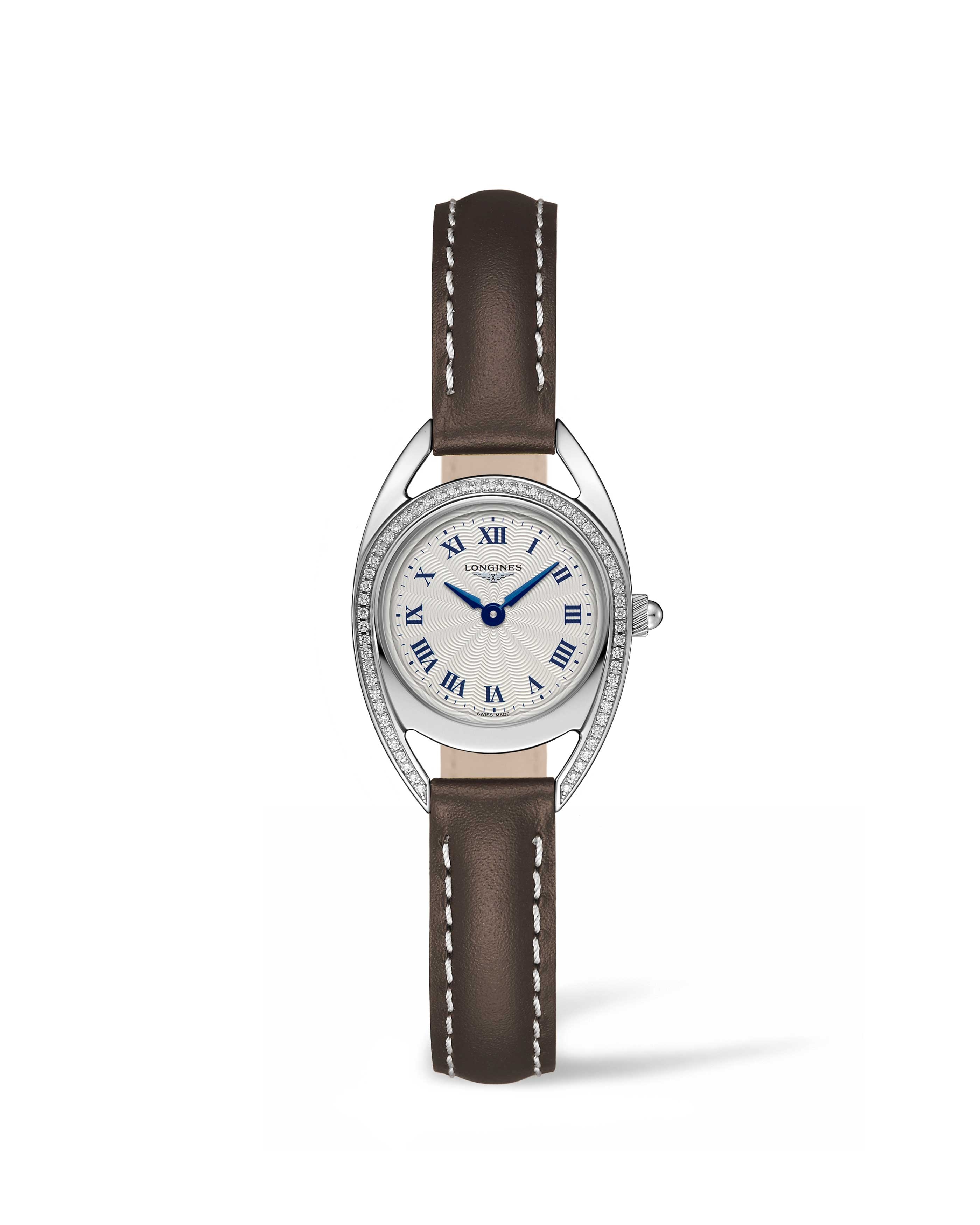 Longines L6.135.0.71.2 : Equestrian Horseshoe 23 Diamond / Roman
