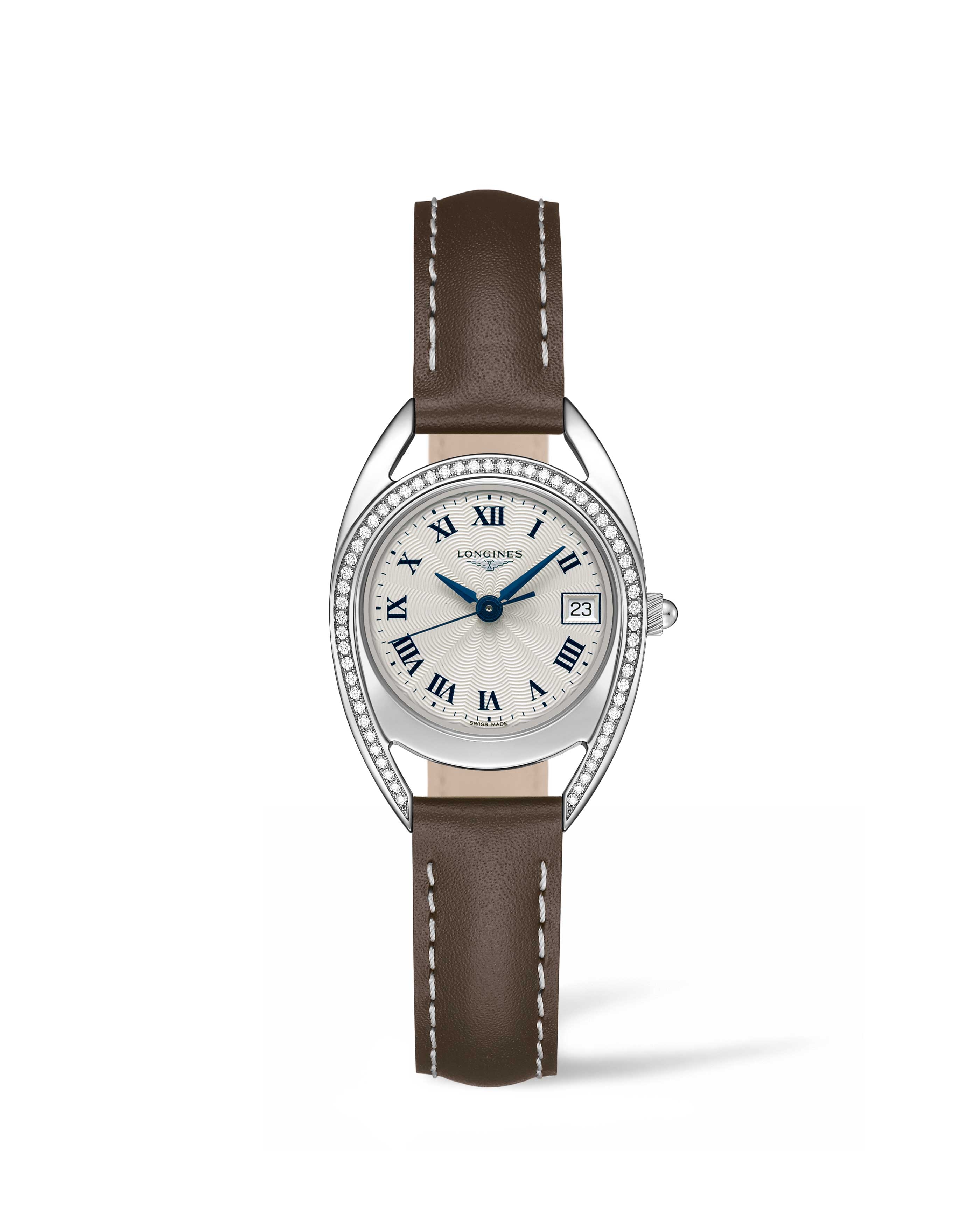 Longines L6.136.0.71.2 : Equestrian Horseshoe 26 Diamond / Roman
